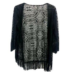 Band of Gypsies Lace Kimono Sz Small